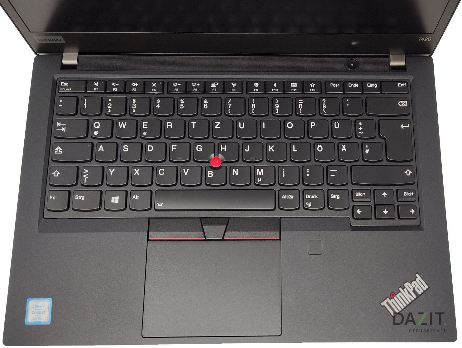 Notebook Lenovo ThinkPad T490 Core i7-8665U 1,90GHz refurb.A