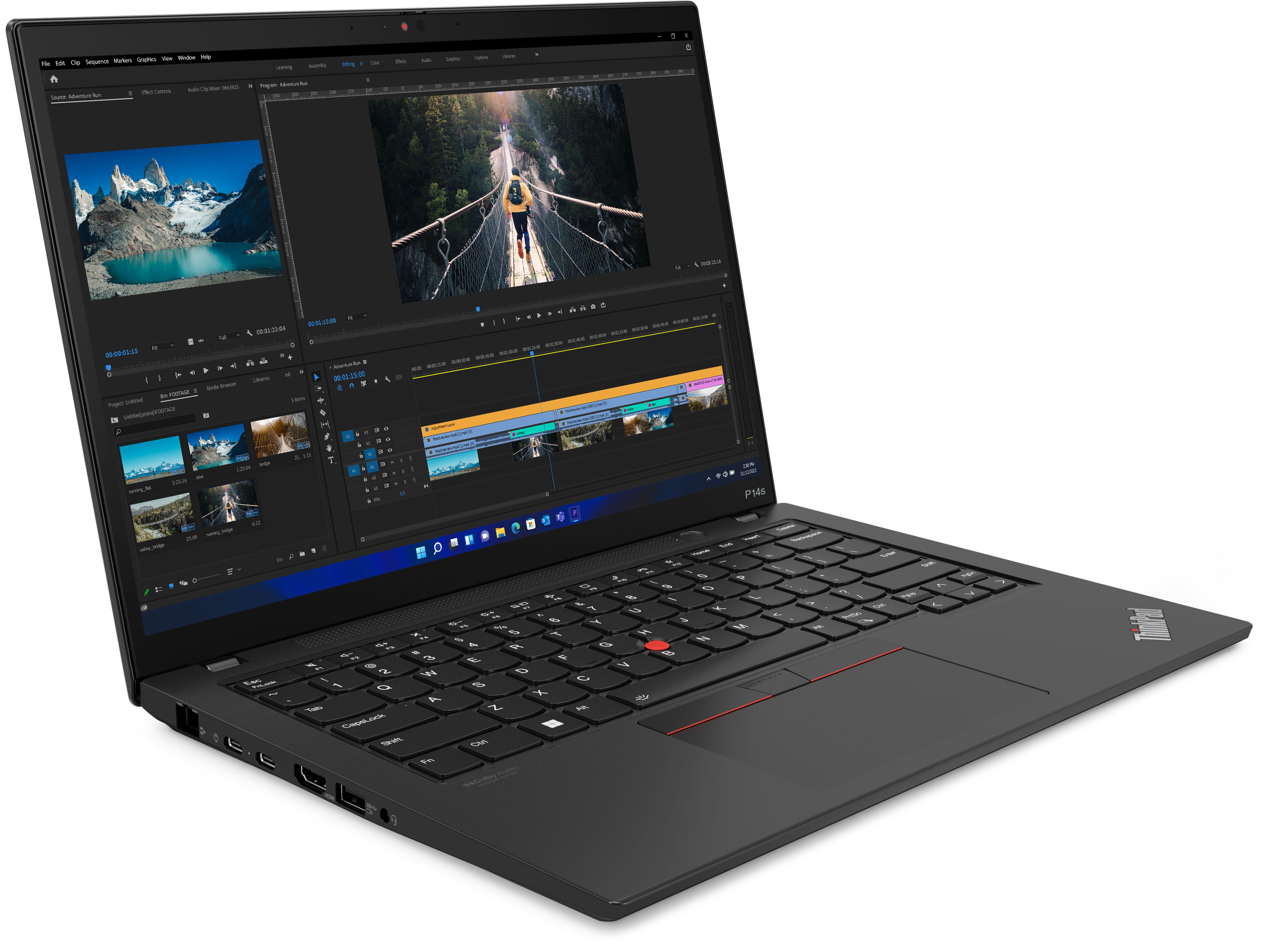 Notebook Lenovo ThinkPad P14s G3 AMD Ryzen 7 6850U 2,7GHz OB