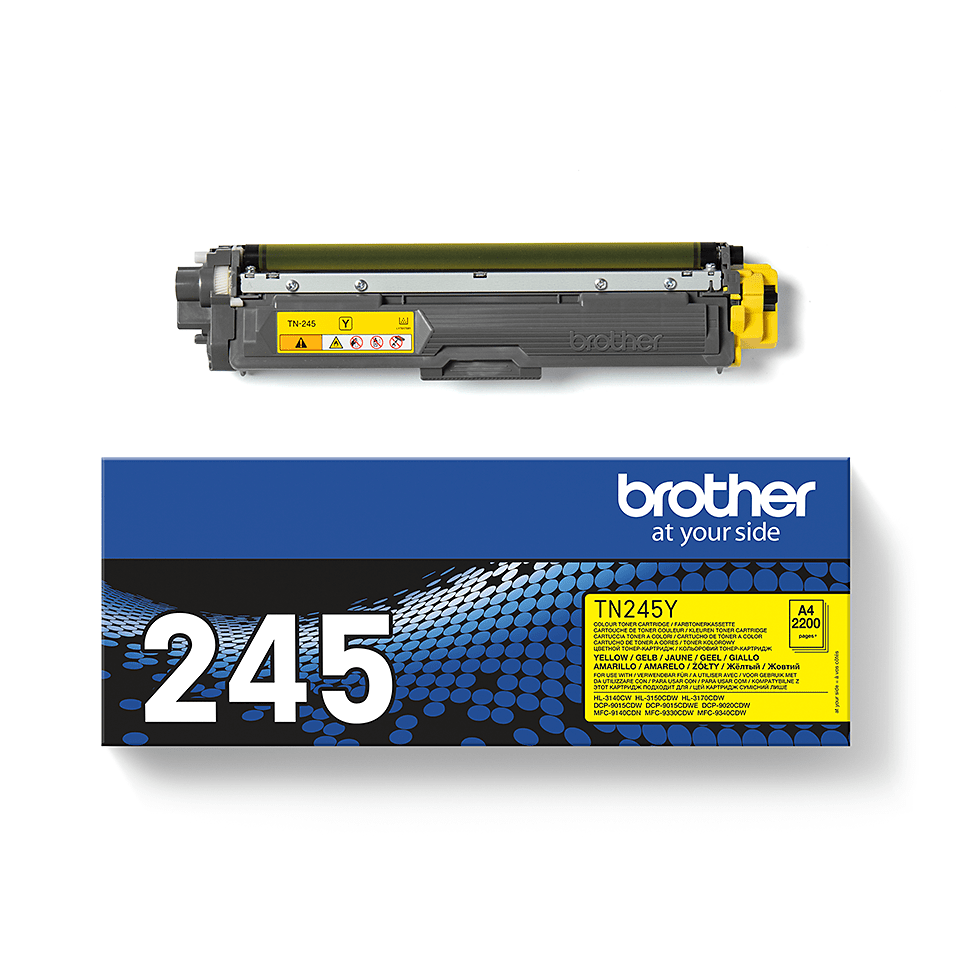 Toner Brother TN-245Y gelb (2.200 Seiten n.ISO/IEC 19798)