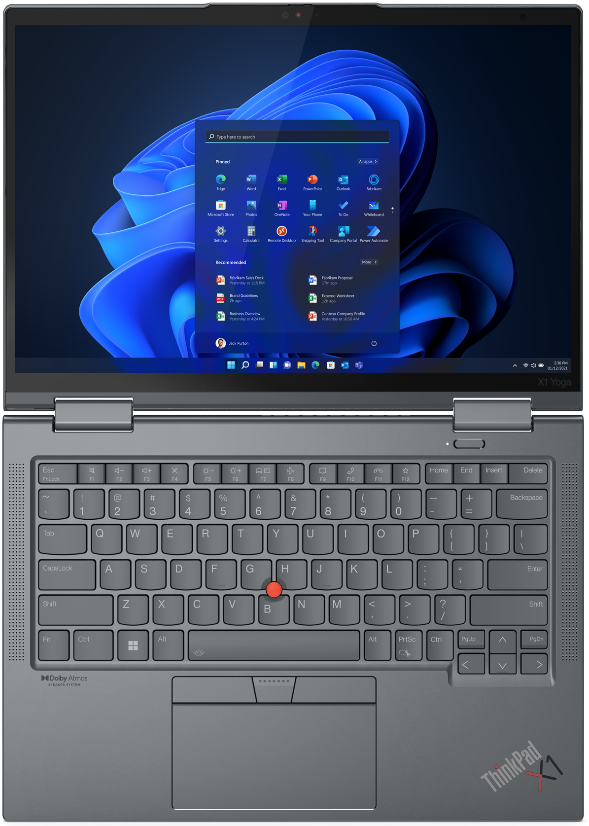 Notebook Lenovo ThinkPad X1 YOGA G7 Core i7-1265U 1,80GHz