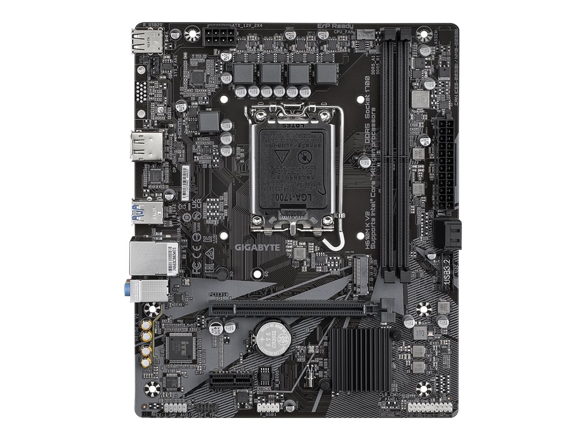 Mainboard Gigabyte H610M K V2 mATX So1700 B610 DDR5