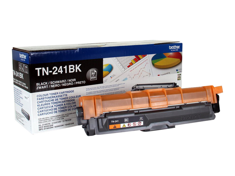 Toner Brother TN-241BK schwarz (2.500 Seiten n.ISO/IEC 19798)