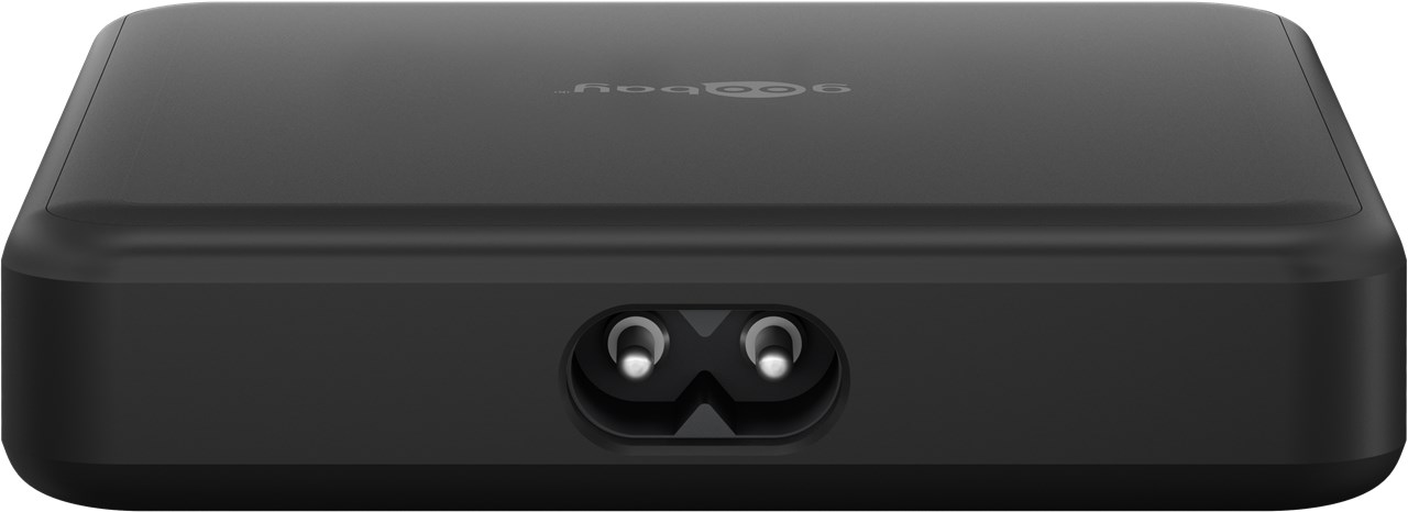 USB-Netzteil Goobay 2xUSB-C 2xUSB-A 65W PD GaN schwarz