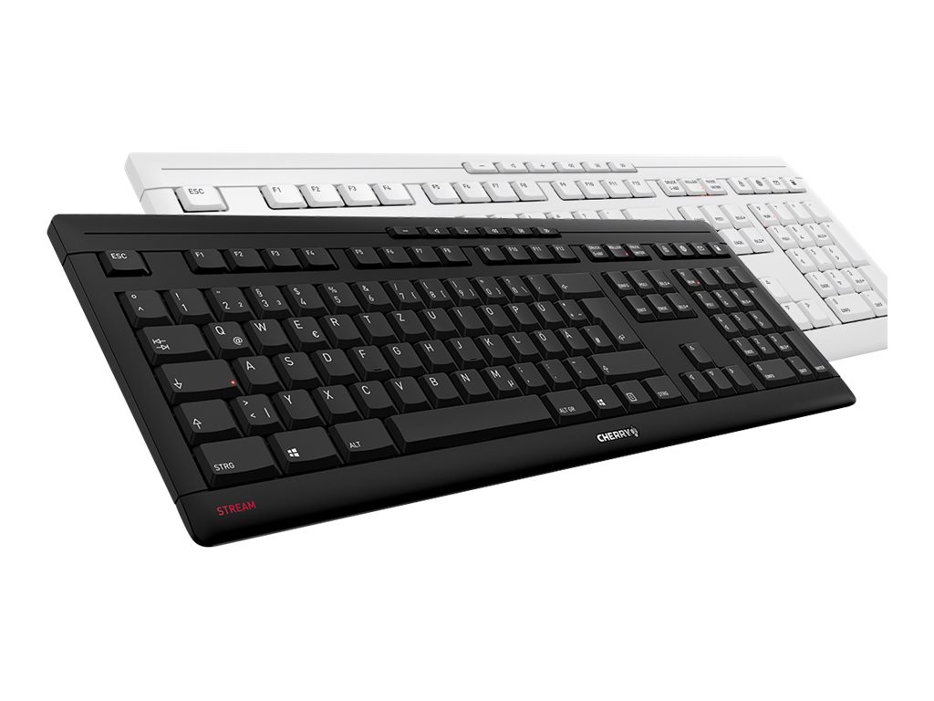 Tastatur Cherry Stream USB schwarz