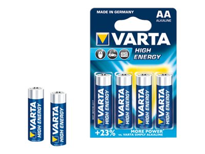 Batterie Varta Mignon AA LR6 1,5V Alkaline 4er-Pack