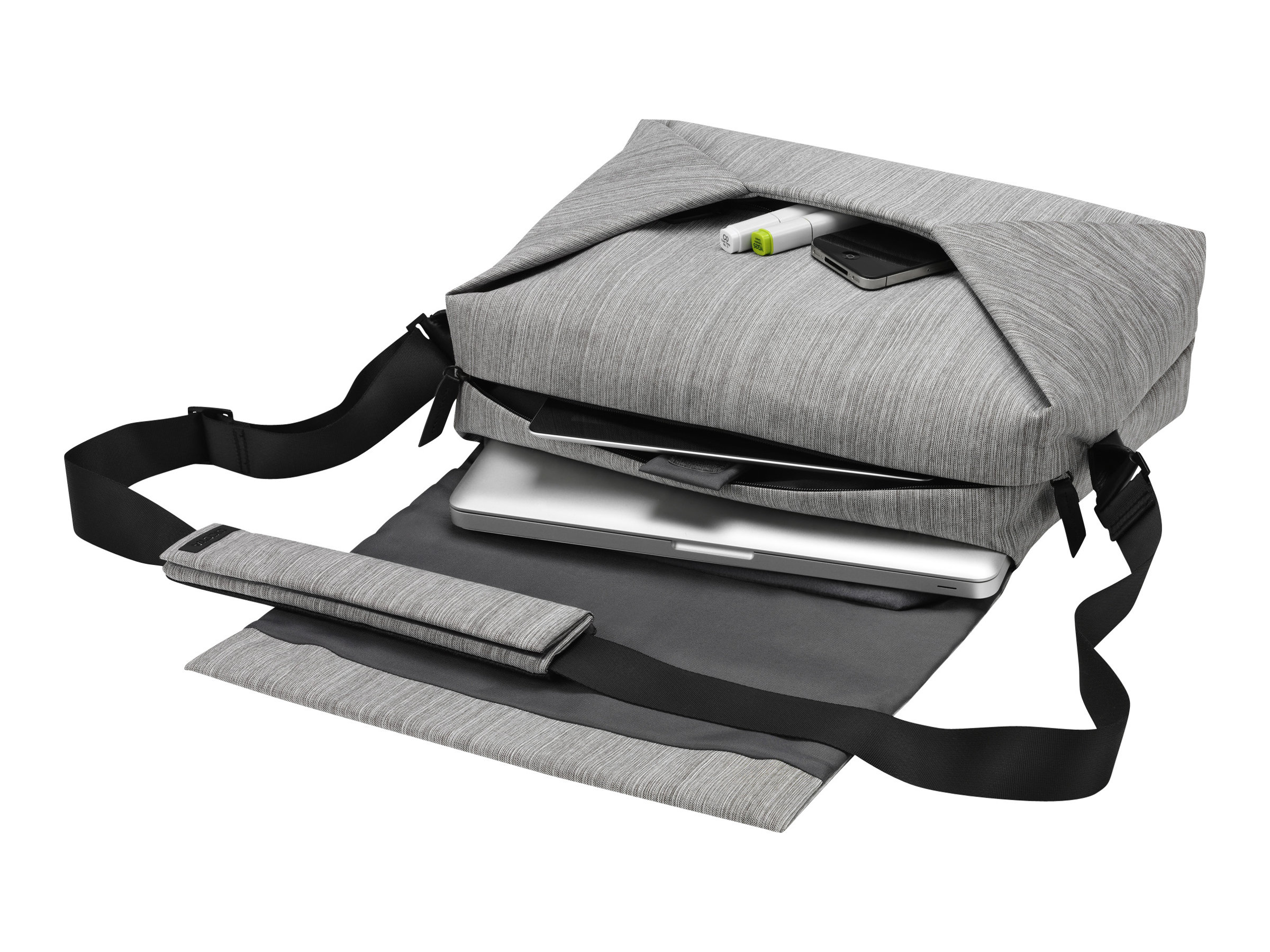 Notebooktasche Dicota Code Messenger 11-13 grau