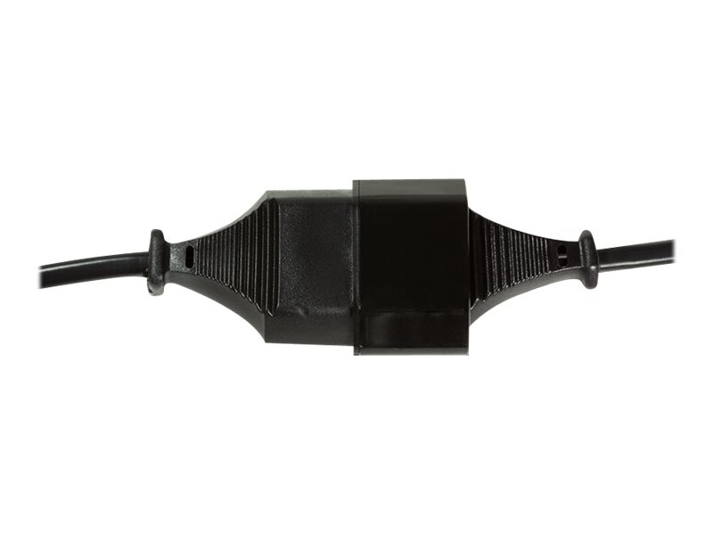 Verlängerungskabel LogiLink Euro-Stecker schwarz 2,0m