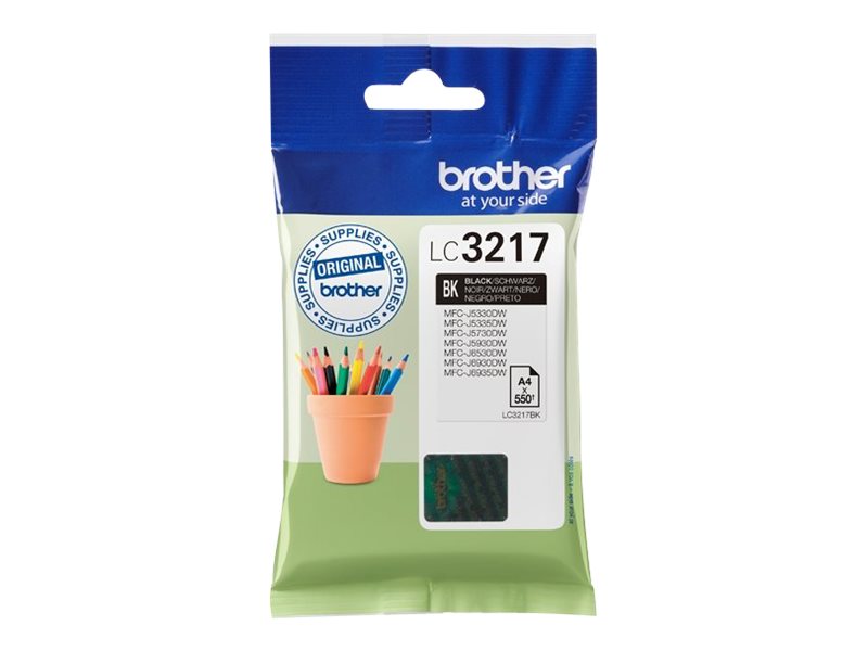 Tinte Brother LC-3217BK schwarz