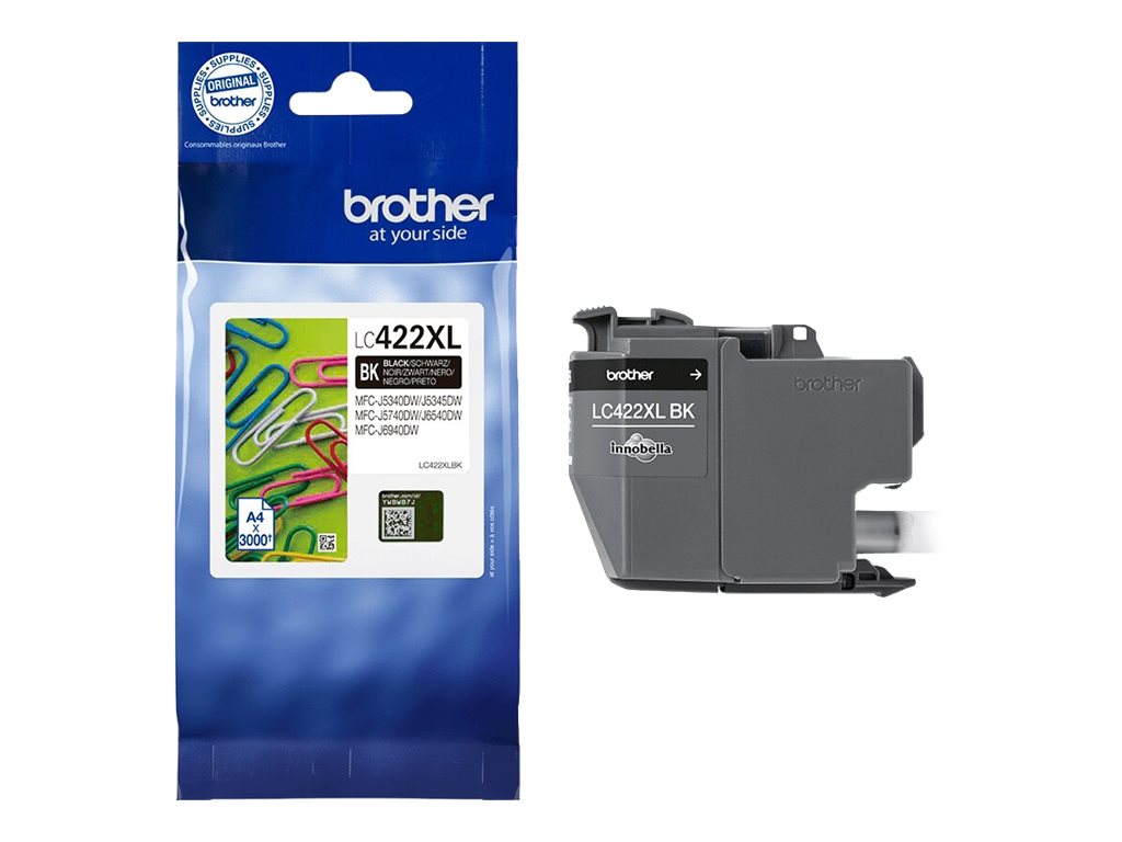 Tinte Brother LC-422XL-BK schwarz