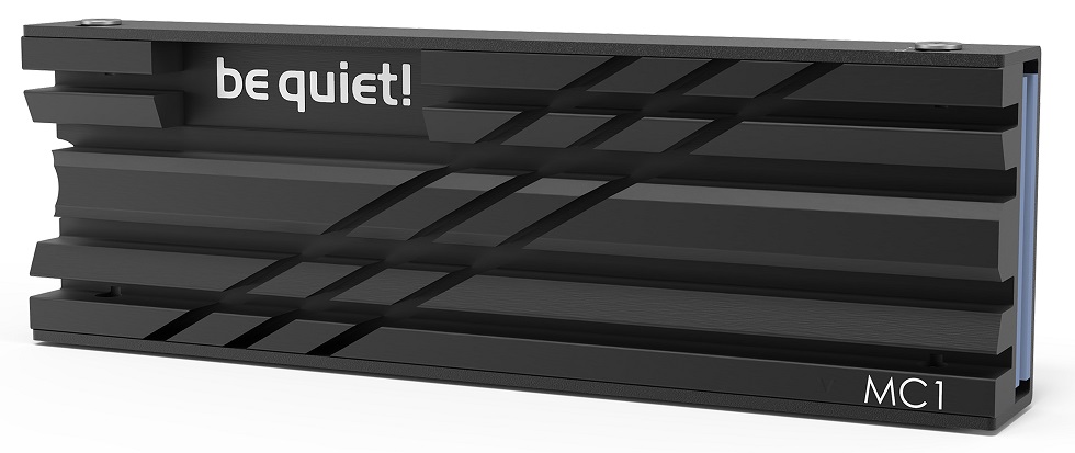 M.2-SSD-Kühler BeQuiet MC1 Kühlkörper, schwarz
