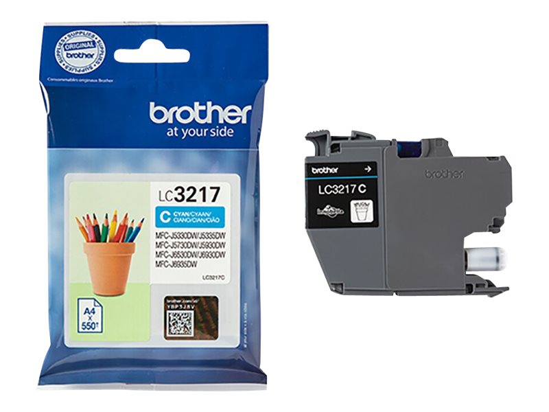 Tinte Brother LC-3217C cyan