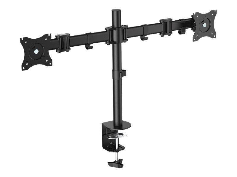 Tischhalterung LogiLink 2-fach, 13–27" Arm verstellbar