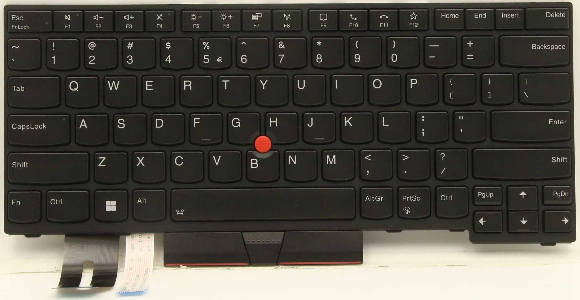Ersatzteil Lenovo Tastatur T14 P14s G1/G2, E480 EURO ENG ref.