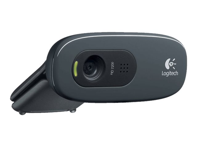 Webcam Logitech HD Webcam C270 Glamour Silver 1,0MP 720p