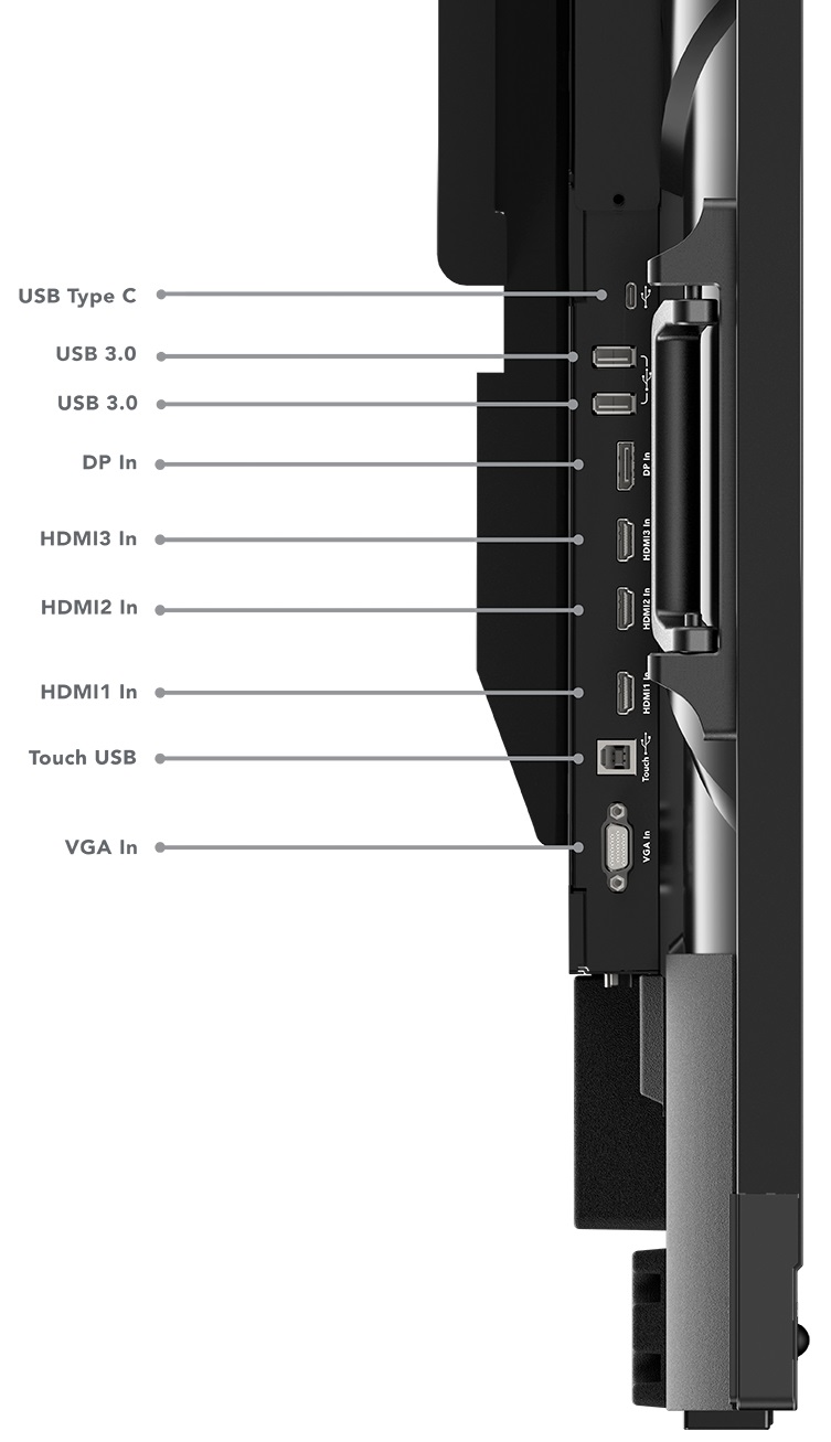 LF-Display Lenovo ThinkVision T86 (86-Zoll) UHD 4K Touch