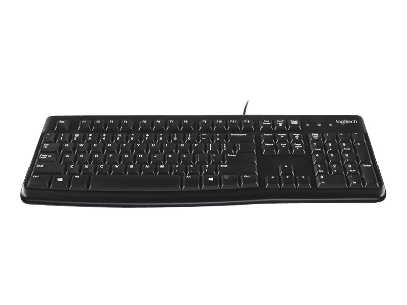 Tastatur Logitech Keyboard K120 USB schwarz