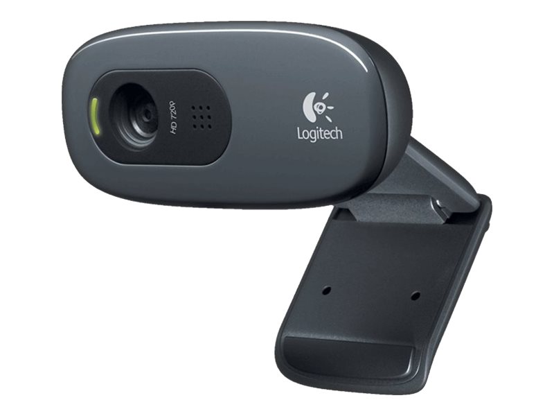 Webcam Logitech HD Webcam C270 Glamour Silver 1,0MP 720p