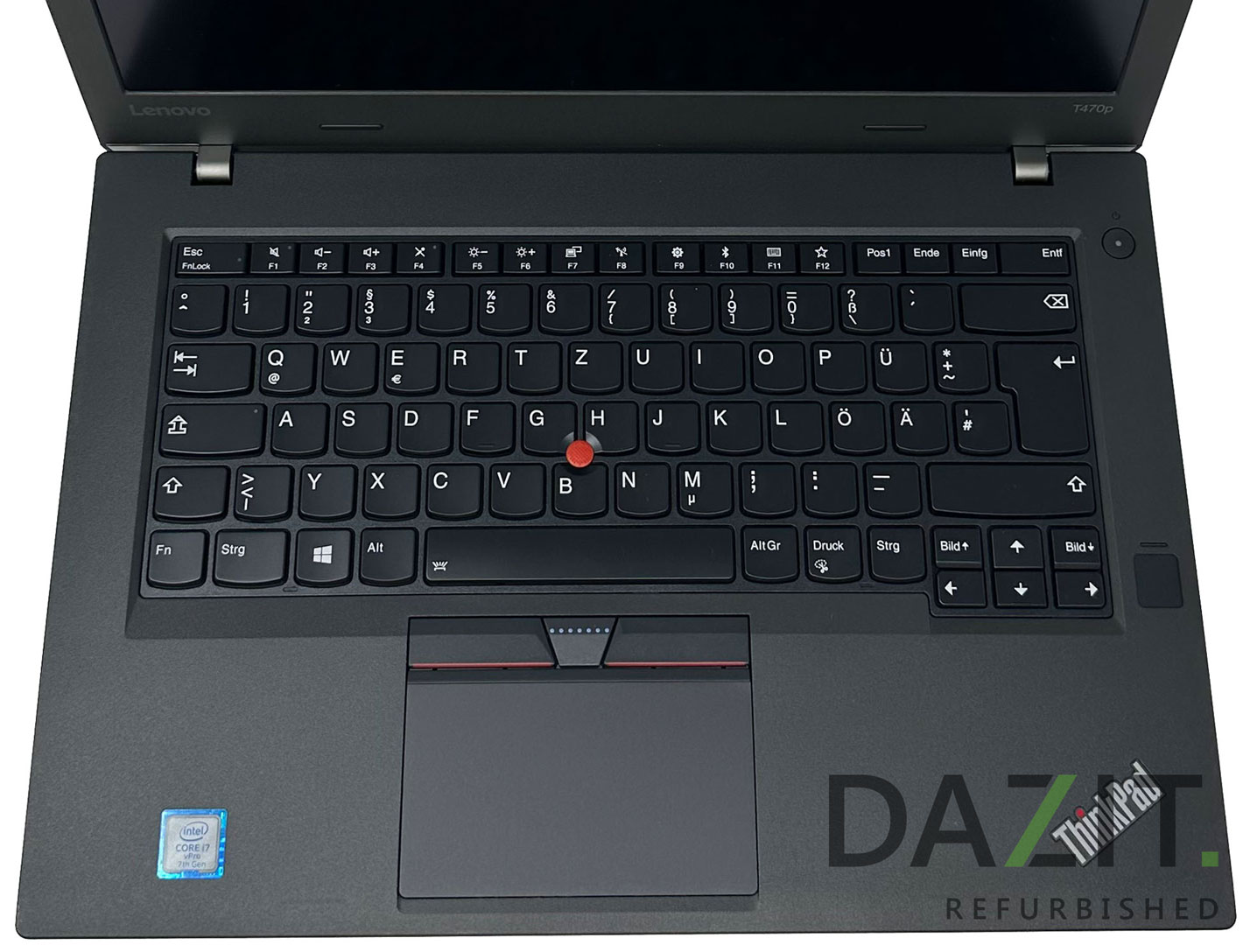 Notebook Lenovo ThinkPad T470p Core i7-7820HQ 2,9GHz refurb.A