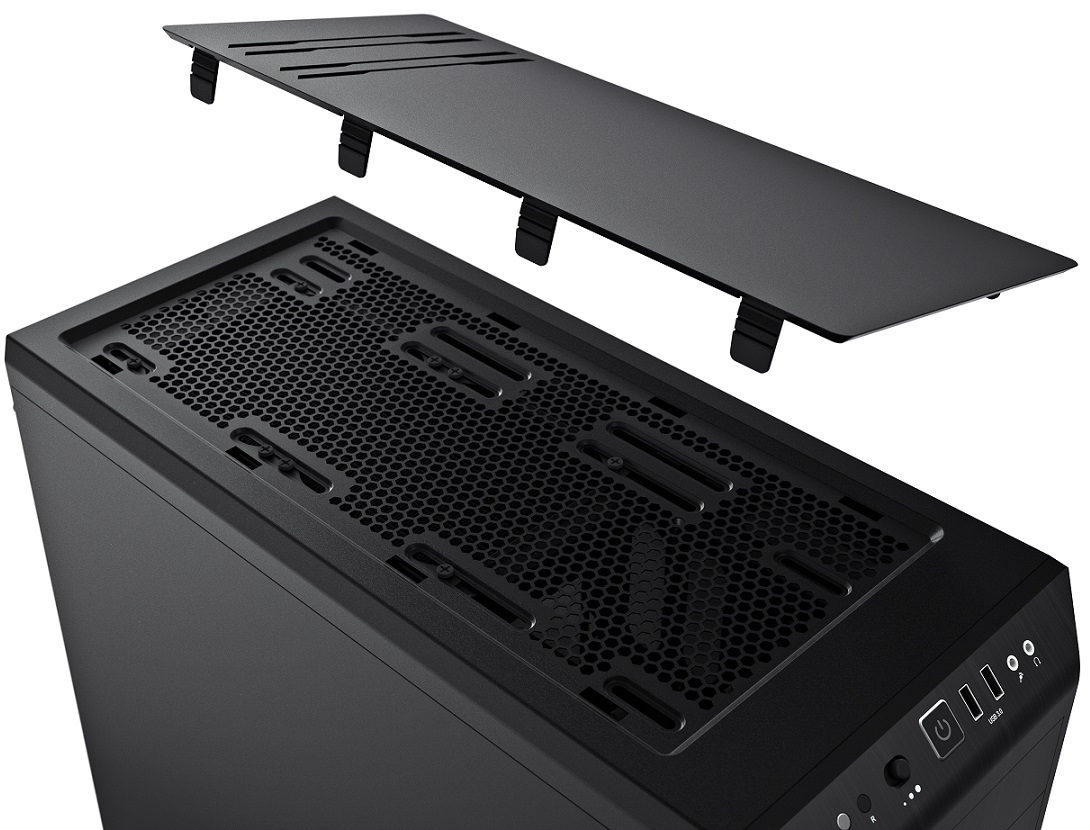 Gehäuse BeQuiet PureBase 600 Miditower ATX schwarz