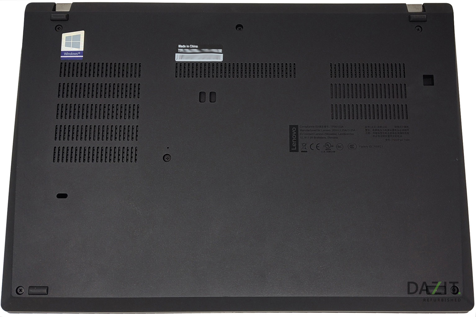 Notebook Lenovo ThinkPad T490 Core i7-8665U 1,90GHz refurb.A