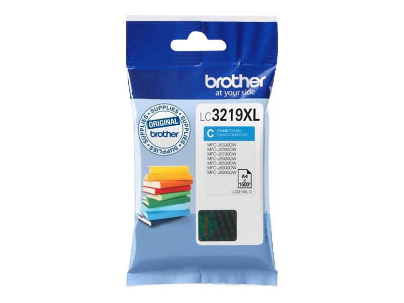 Tinte Brother LC-3219XLC cyan