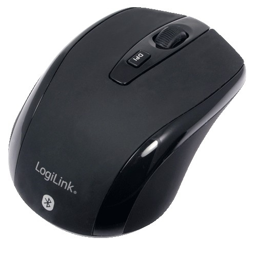 Maus LogiLink Bluetooth Optical schwarz