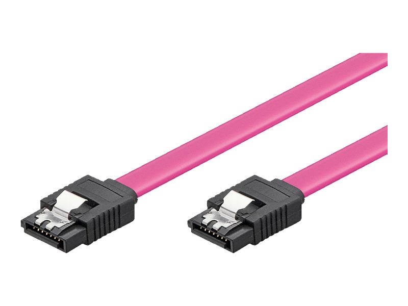 Serial-ATA-Kabel Goobay SATA/SATA 0,5m mit Raste