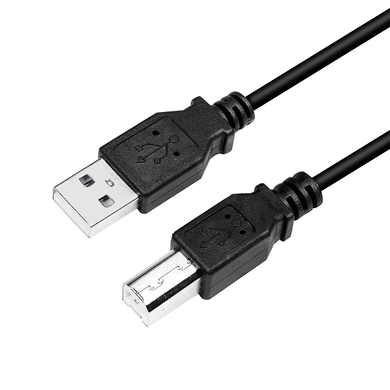 USB-Kabel Goobay USB2.0 A-m/B-m 5,0m schwarz