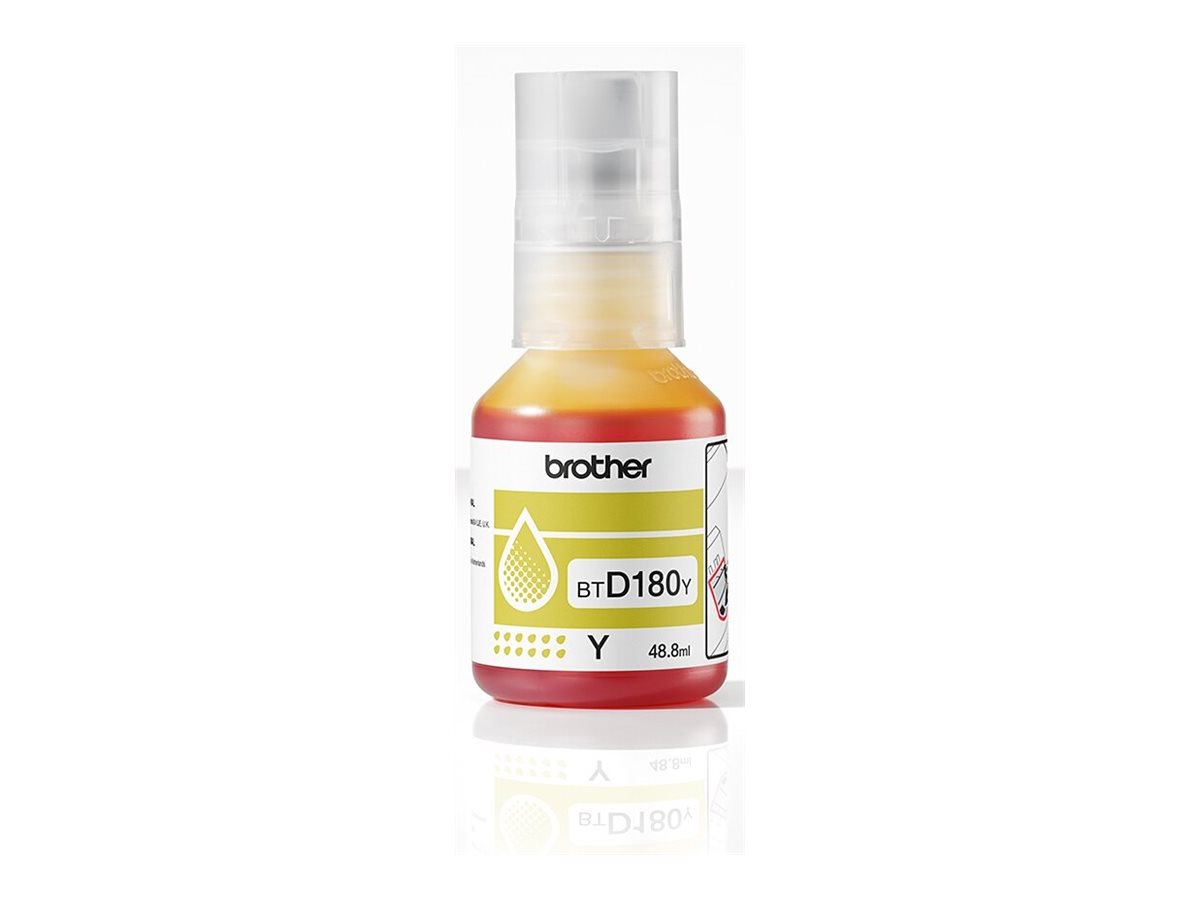 Tinte Brother BT-D180Y gelb Flasche