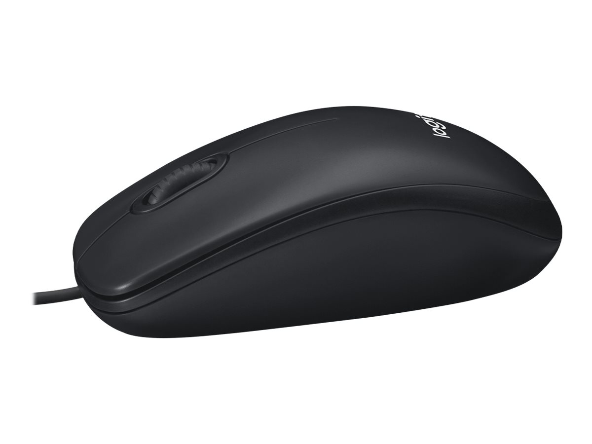 Maus Logitech M100 Dark USB schwarz
