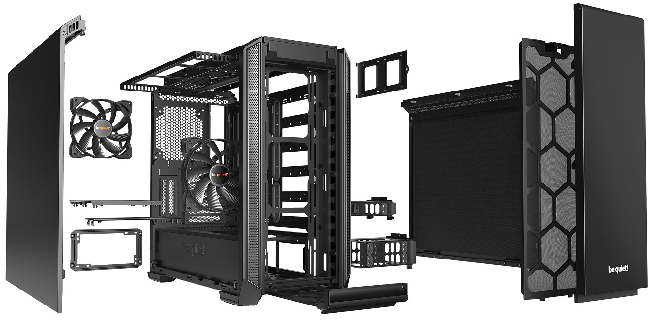 Gehäuse BeQuiet SilentBase 601 Miditower ATX schwarz