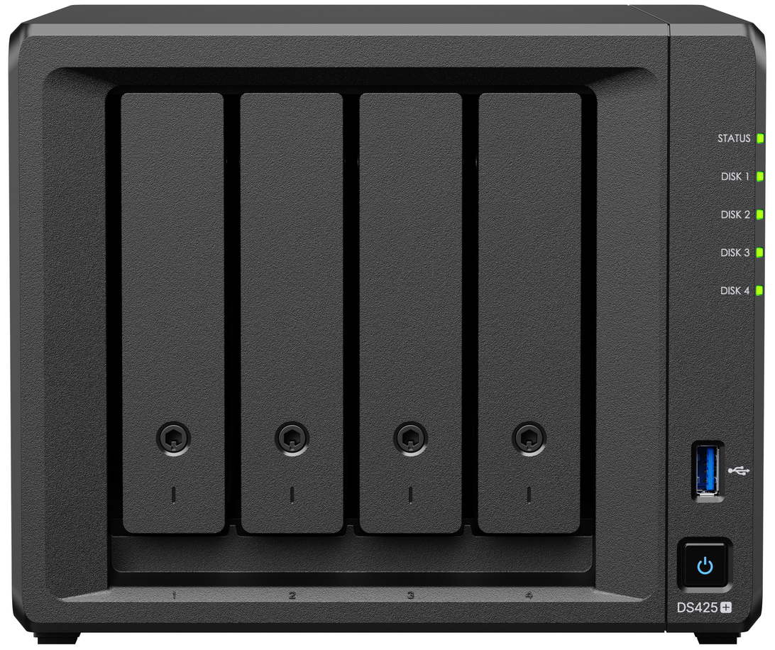 NAS Synology DiskStation DS425+ 4x3,5-Zoll LAN