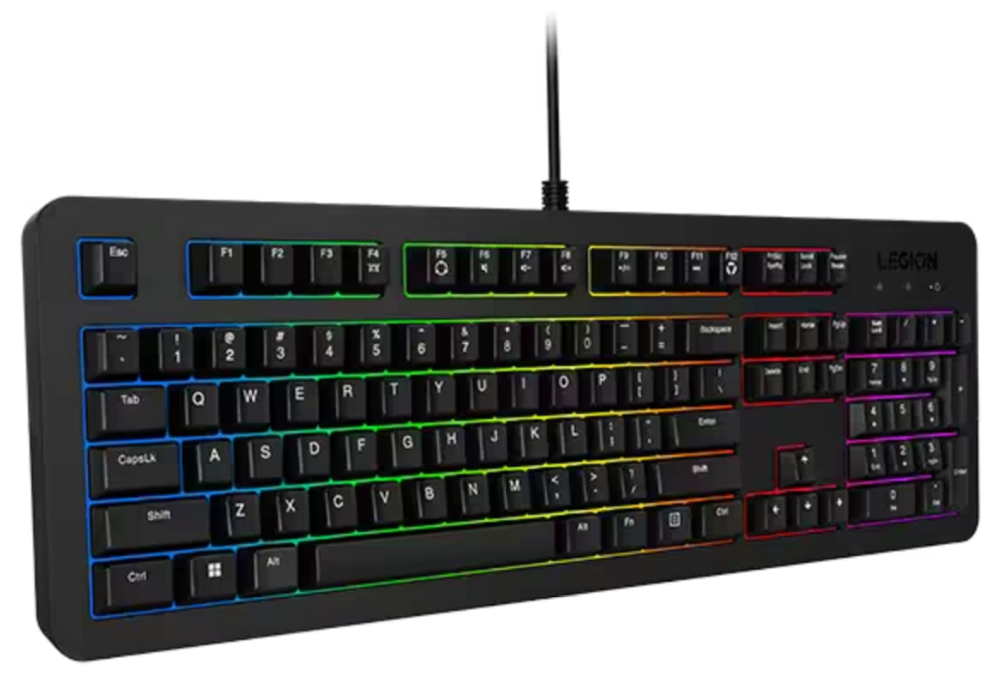 Tastatur Lenovo Legion K310 USB schwarz RGB