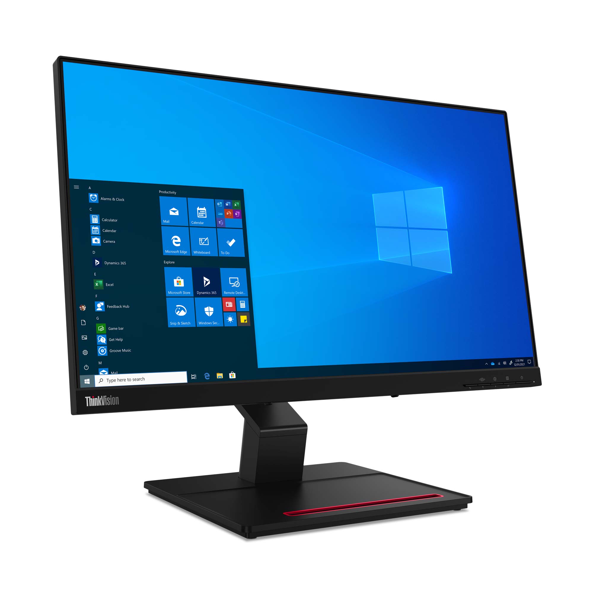 TFT-Monitor Lenovo ThinkVision T24t-20 60,6cm(24-Zoll)FHD Tou