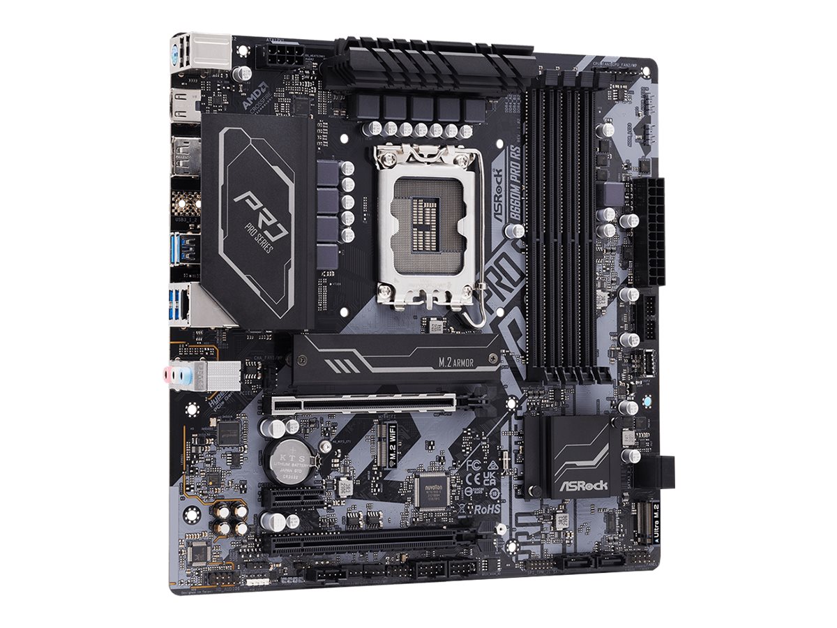 Mainboard Asrock B660M Pro RS mATX So1700 B660 DDR4