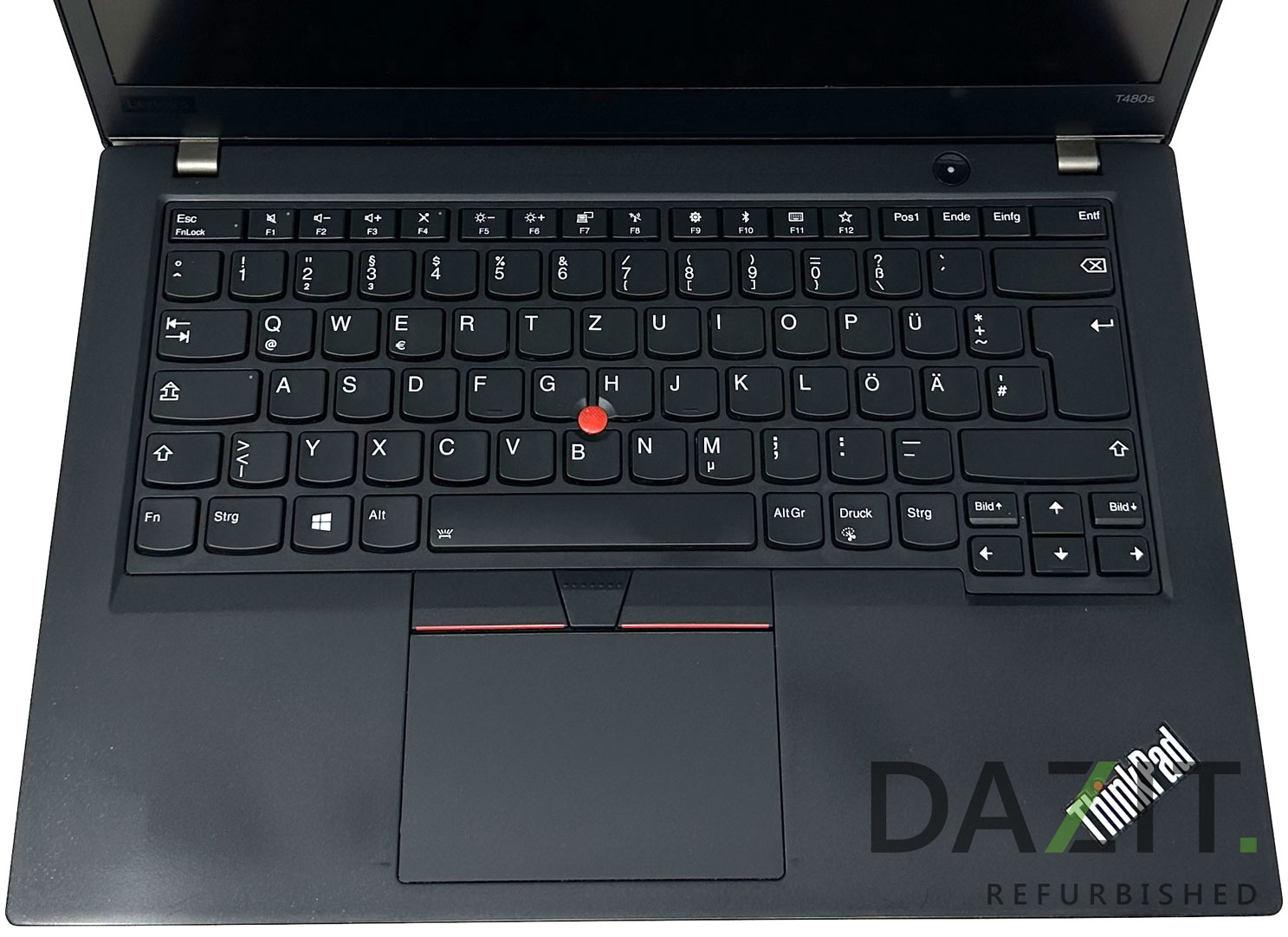 Notebook Lenovo ThinkPad T480s Core i7-8650U 1,90GHz refurb.B