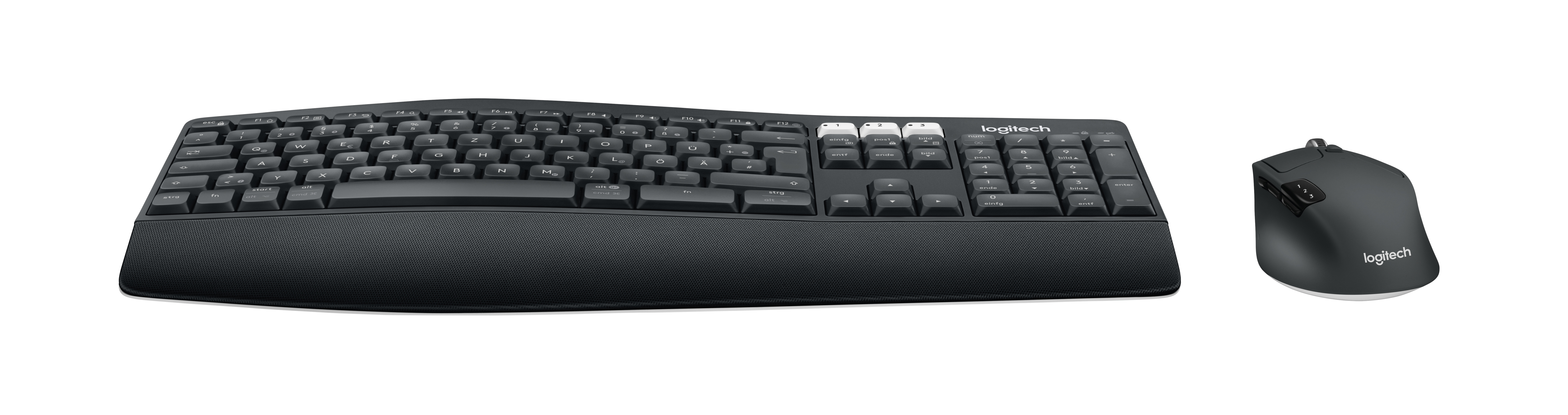 Tastaturset Logitech Wireless Desktop MK850 USB schwarz