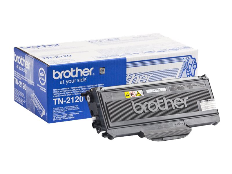 Toner Brother TN-2120 schwarz (2.600 Seiten bei 5% Deckung)