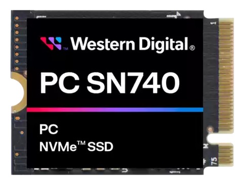 SSD WD PC SN740 2230 M.2 PCIe4.0 x4 NVMe TLC 256GB