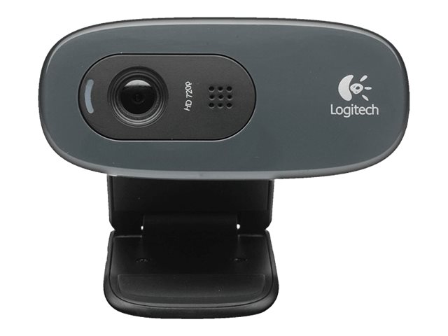 Webcam Logitech HD Webcam C270 Glamour Silver 1,0MP 720p