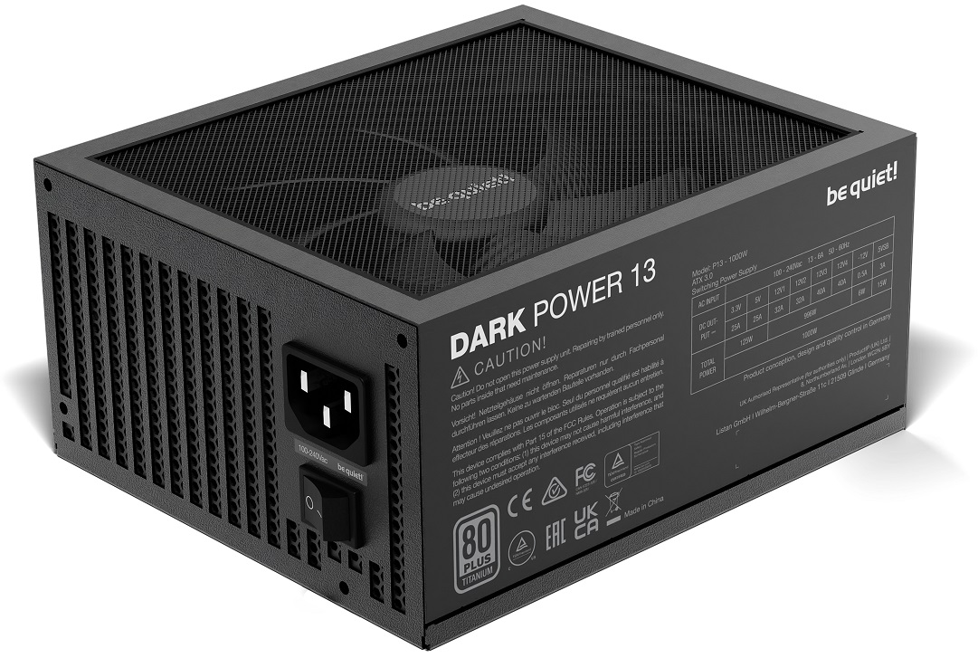 ATX-Netzteil BeQuiet DarkPower 13 1000Watt modular