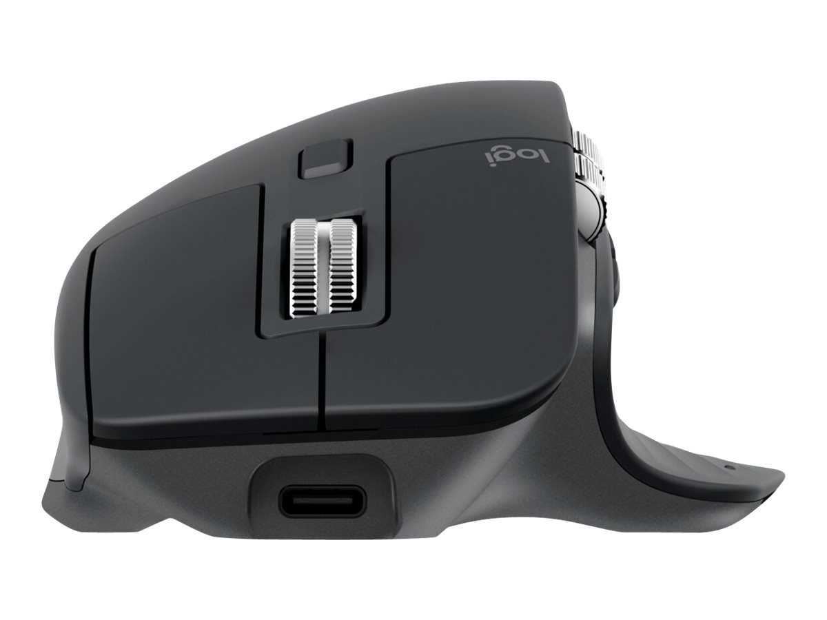 Maus Logitech MX Master 3S USB/Bluetooth schwarz/grau