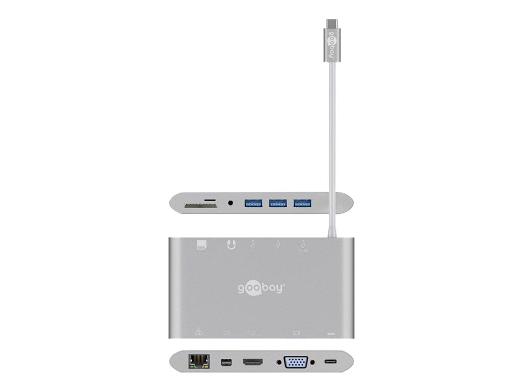 Dockingstation Goobay USB3.1 Type-C Multiport Dock All in 1