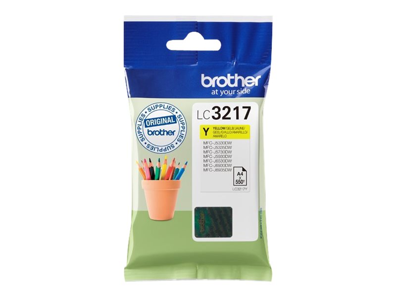 Tinte Brother LC-3217Y gelb