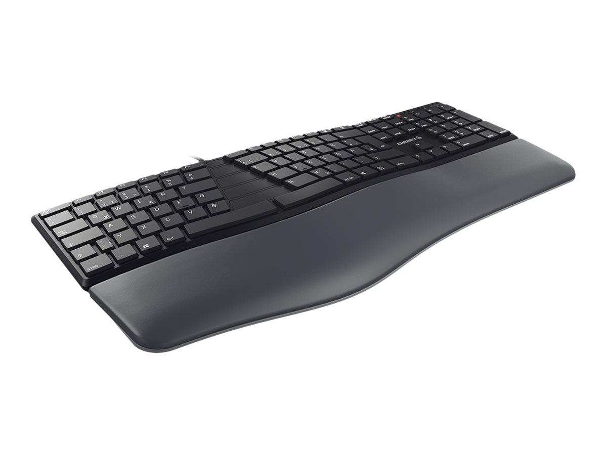 Tastatur Cherry KC 4500 ERGO USB schwarz deutsch