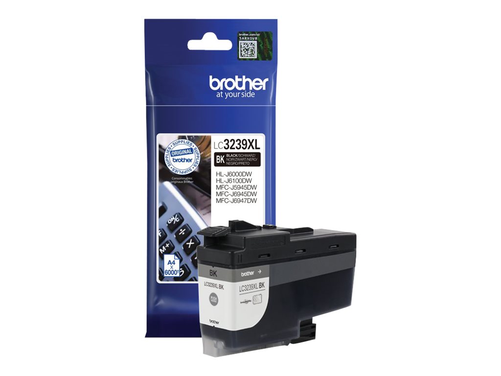 Tinte Brother LC-3239XL-BK schwarz XL