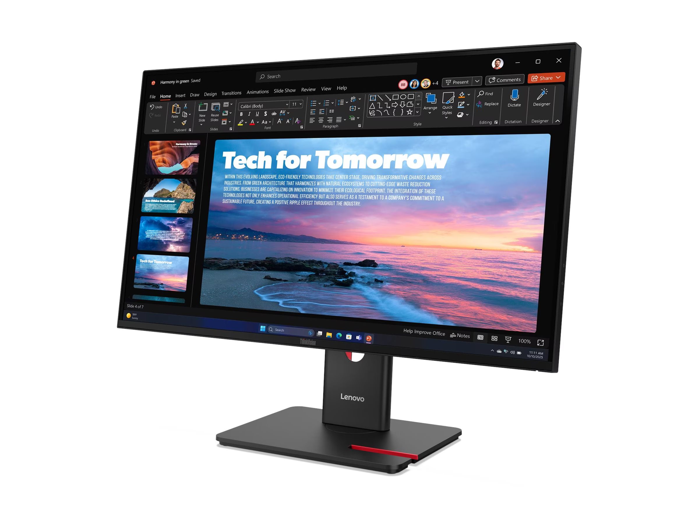 CAMPUS-TFT Lenovo ThinkVision T27QD-40 68,6cm (27-Zoll) QHD