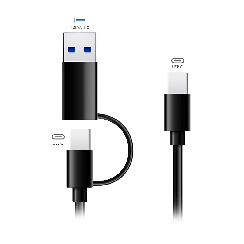 Gehäuse LogiLink USB-C M.2 NVMe USB3.2 Gen2x1 Type-A/-C