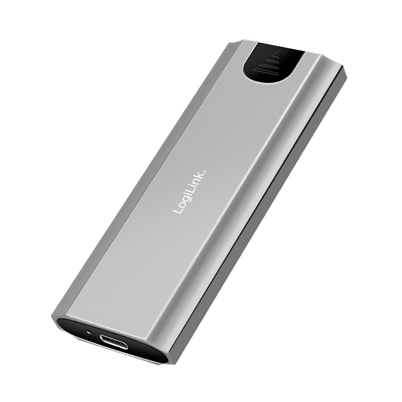 Gehäuse LogiLink USB-C M.2 NVMe USB3.2 Gen2x1 Type-A/-C