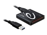 Kartenleser DeLock All-in-one USB3.0 extern schwarz